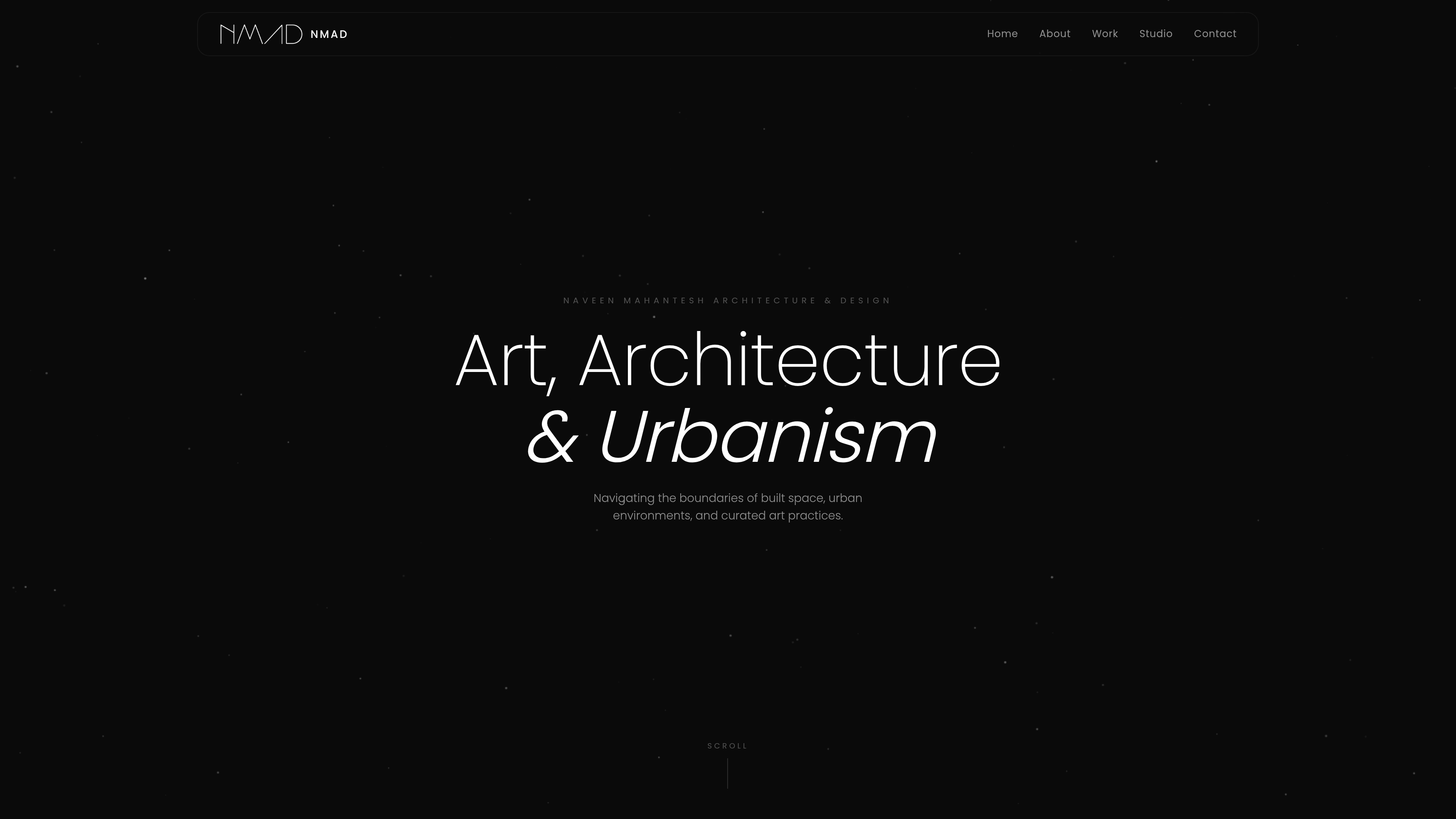 NMAD - Art, Architecture & Urbanism